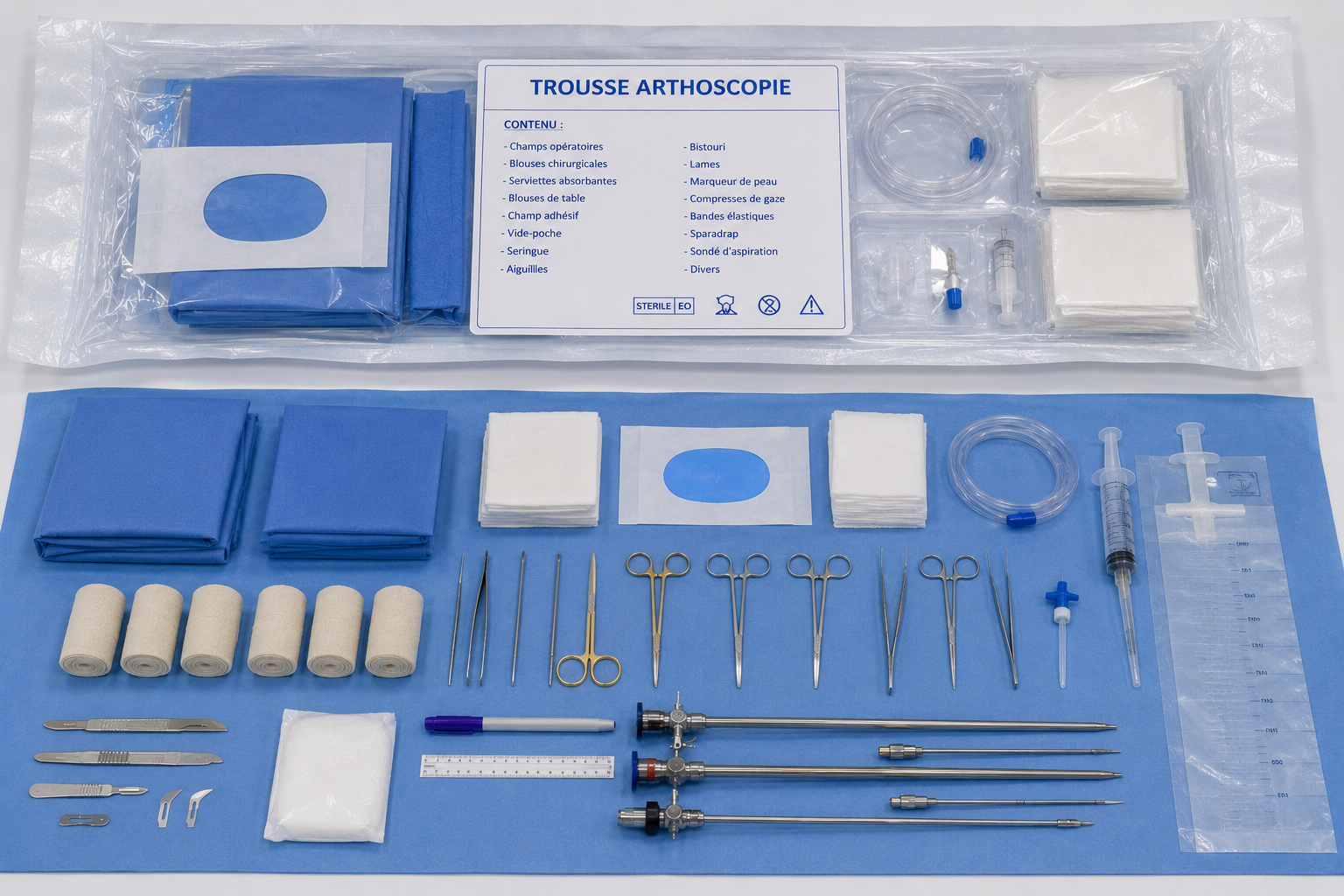 Trousse d'arthroscopie au Maroc