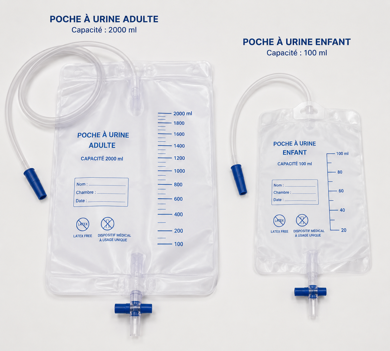 Poche à urine adulte au Maroc